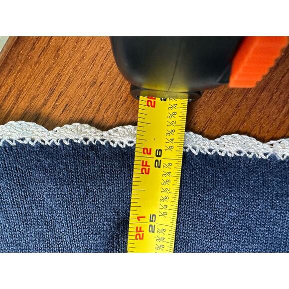 Vintage NWT Capacity Woman Short Sleeve Embroidered Cardigan Sweater Cottagecore - Picture 10 of 10